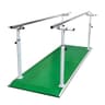 Leaceuv Adjustable Parallel Bars with Non-Slip Platform