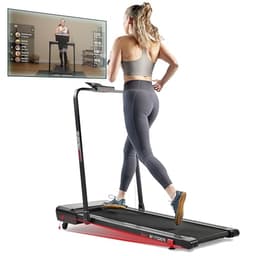 Sunny Health & Fitness Pacer 2-in-1 Auto Incline Treadpad Treadmill
