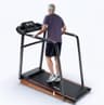 HitGo Walking Pad with Handrails