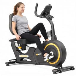 VANSWE Recumbent Exercise Bike, 450 lb capacity