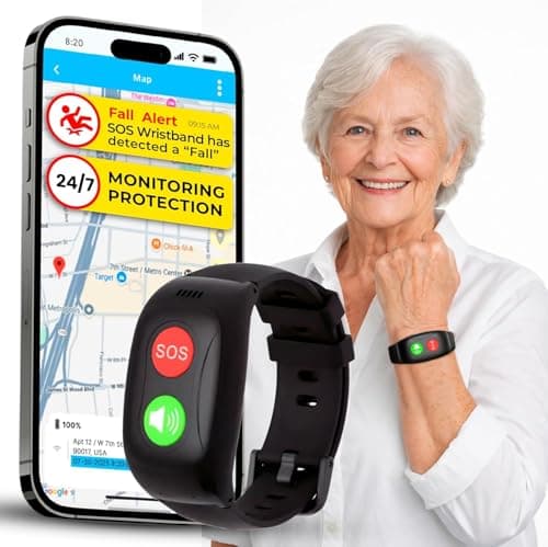 Seculife SOS Wristband with Fall Detection